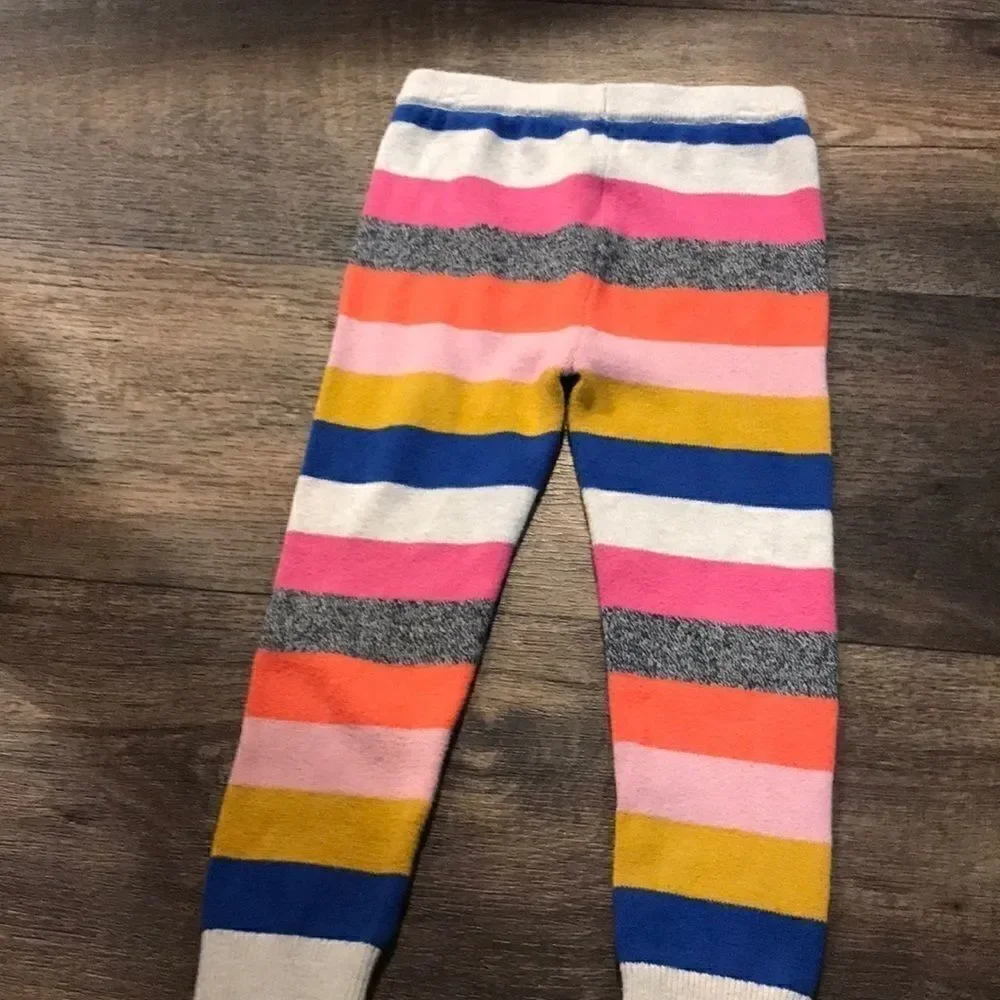 BabyGap Multicolor Striped Leggings Three Toddler
